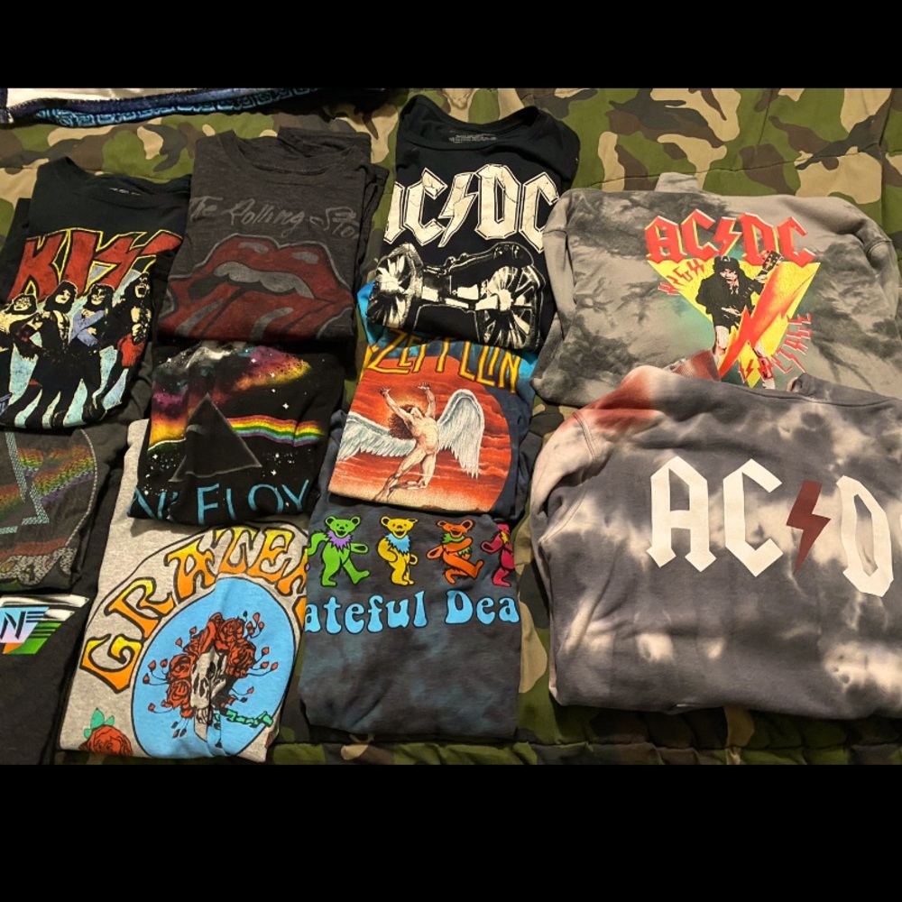Band Shirts/Hoodies